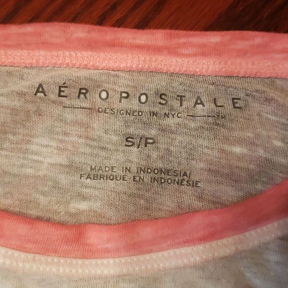 Aeropostale Sheer Tee Size Small - Picture 2 of 3